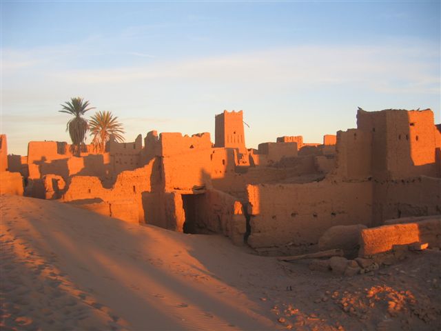 Bounou Sahara woestijn Marokko